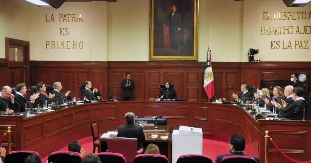 Imagen Sesiona por última vez Primera Sala de la Suprema Corte de Justicia