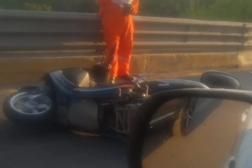 Imagen Caos vial por accidente en puente Torrentes de Veracruz
