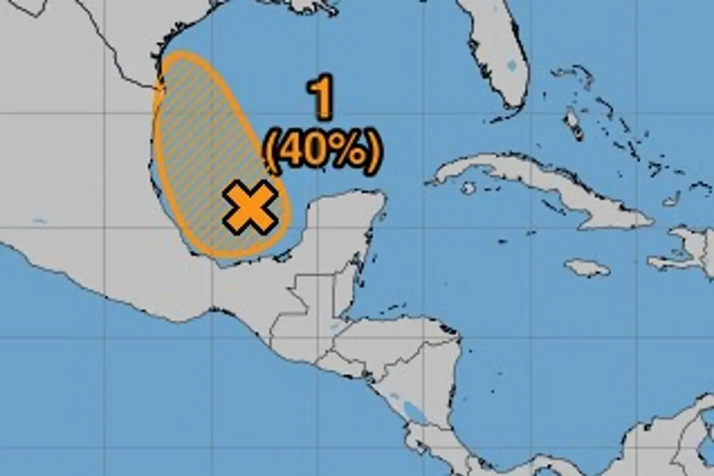 Imagen Disturbio tropical 98L con probabilidad al 40% de ser ciclón: NOAA