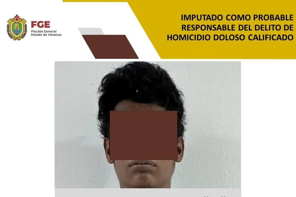 Imagen Le dictan prisión preventiva por presunto homicidio doloso calificado en Veracruz 