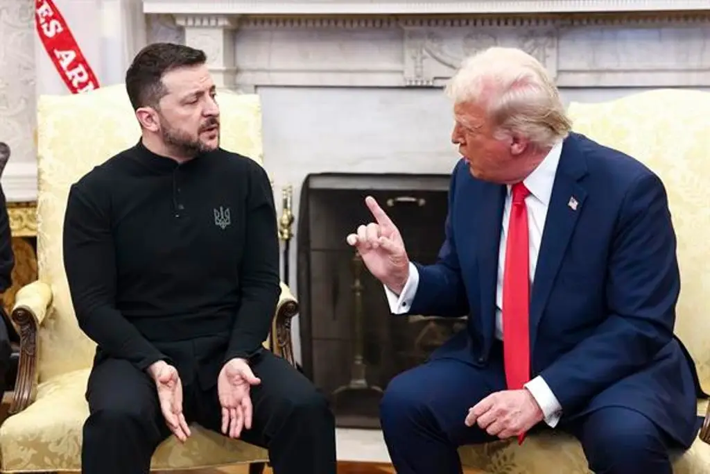Imagen Trump y Zelenski se reunirán primero y después se sumarán a líderes europeos, según CNN