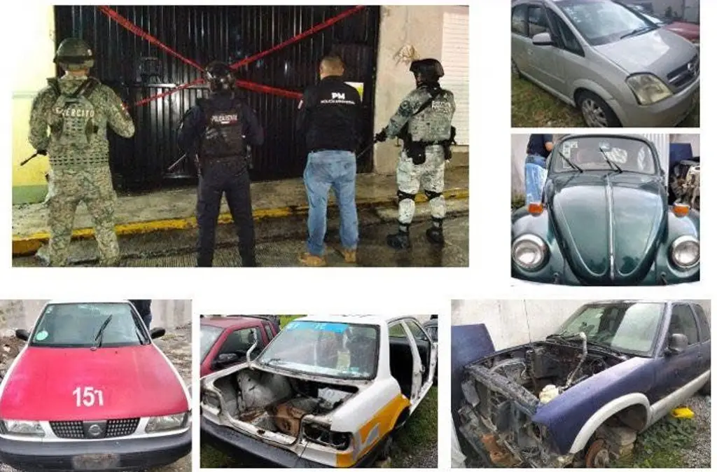 Imagen Aseguran vehículos tras cateo en La Perla, Veracruz 