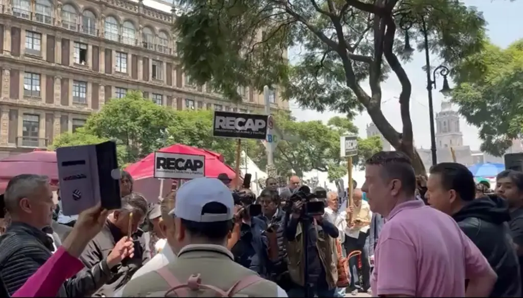 Imagen Protestan en la Suprema Corte; piden nulidad de la elección judicial