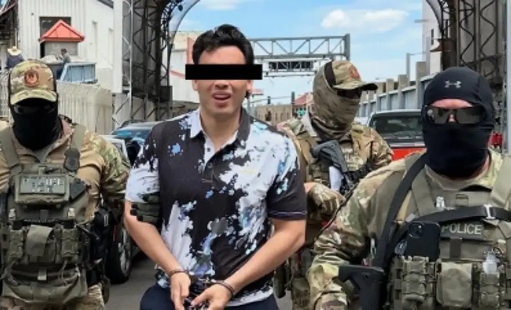 Imagen Revelan primeras imágenes de detención de Julio César 'N' tras ser deportado a México