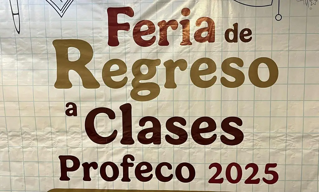 Imagen Realizarán Feria de Regreso a Clases Profeco 2025 en Veracruz