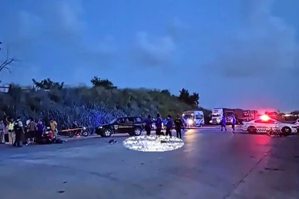 Imagen Deja una persona muerta fatal choque de motos en Veracruz