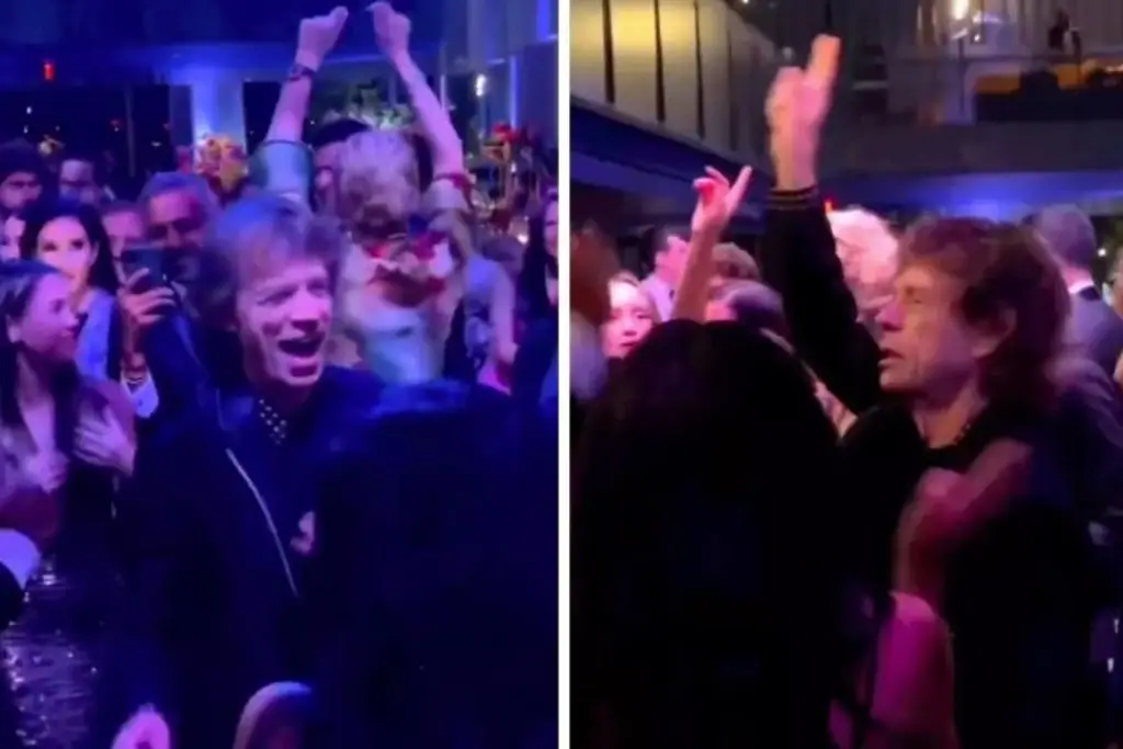 Imagen El líder de The Rolling Stones, Mick Jagger otra vez es viral por hacer esto en fiesta (+Video)