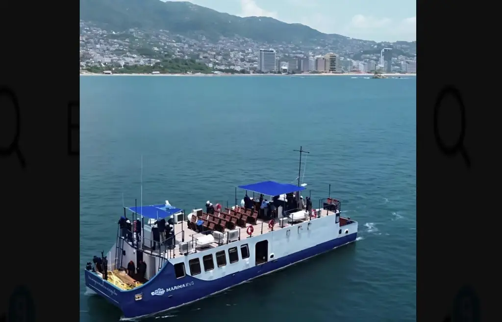 Imagen Sheinbaum inaugura el Marinabus de Acapulco, sistema de transporte operado por Semar