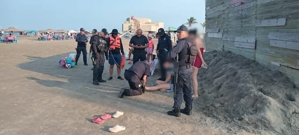 Imagen Mujer es picada por animal en playas de Boca del Río