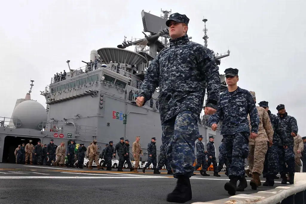 Imagen EU eleva el número de marines desplegados cerca de Venezuela, según el NYT