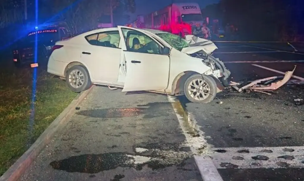 Imagen Deja un muerto fatal choque en carretera de Veracruz