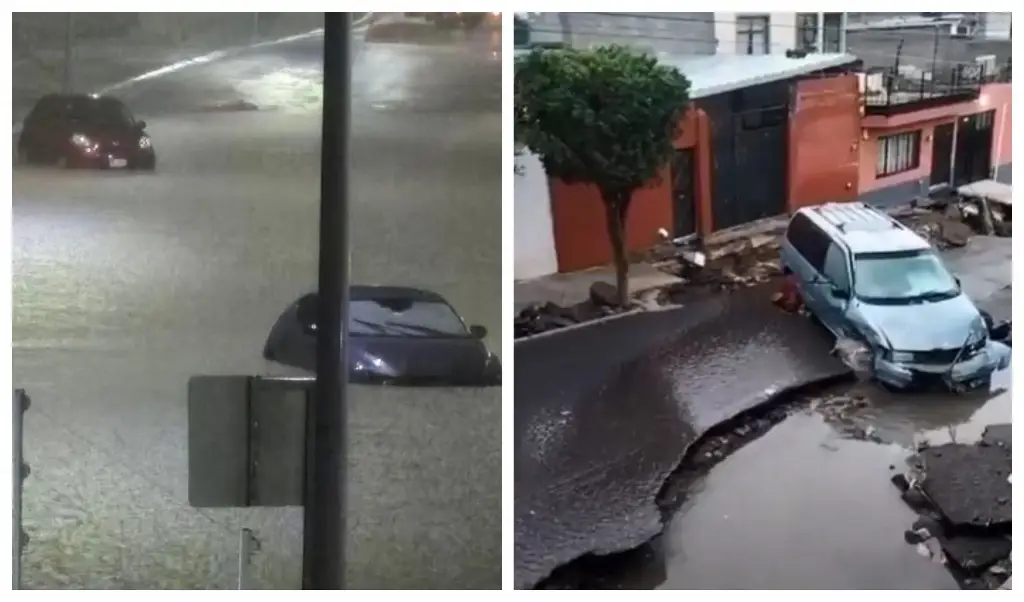 Imagen Fuertes lluvias provocan la muerte de dos personas y un desaparecido en Querétaro