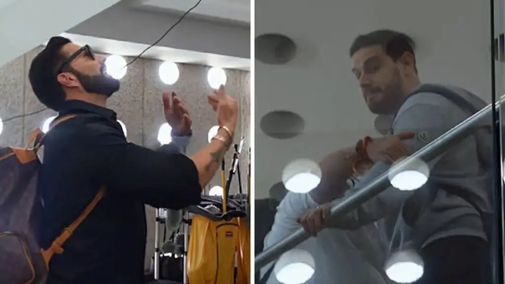Imagen Poncho de Nigris y Adrián Marcelo se enfrentan en aeropuerto de CDMX