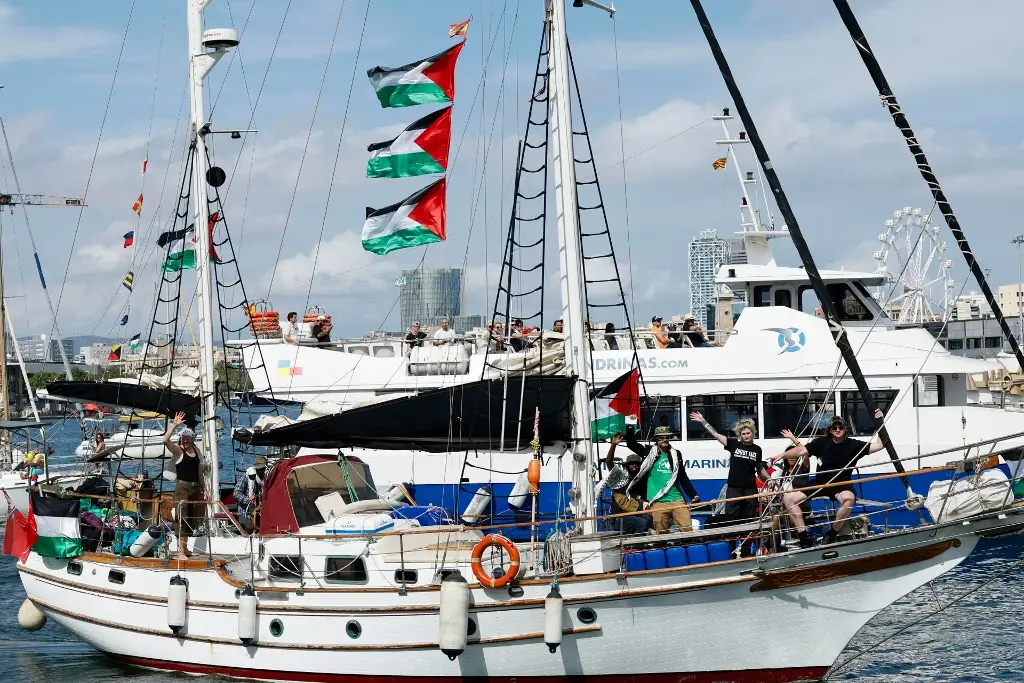 Imagen Zarpan al menos 20 barcos rumbo a Gaza en nuevo intento de Flotilla de la Libertad de romper el bloqueo