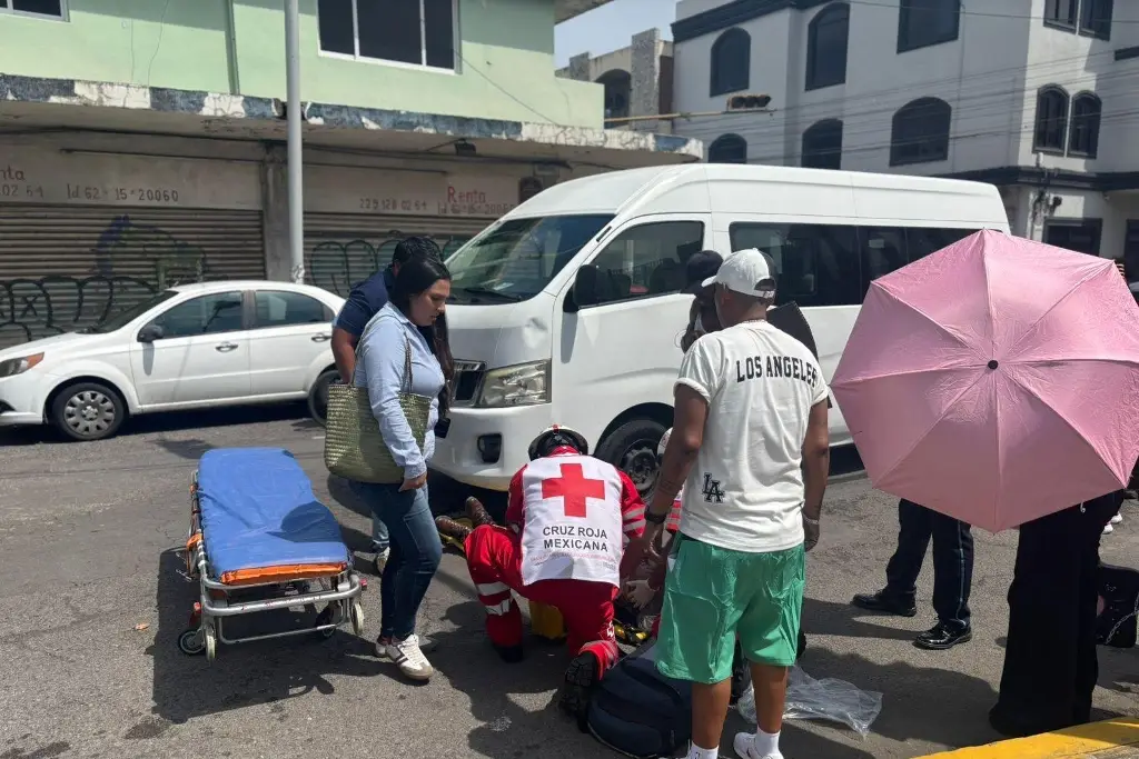 Imagen Atropellan a adulta mayor en el Centro de la ciudad, fue arrastrada varios metros 