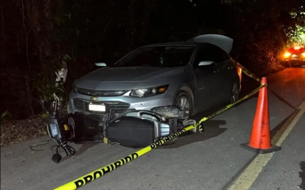 Imagen Asesinan a hombre en Papantla, agresor sufre accidente al intentar escapar y es capturado