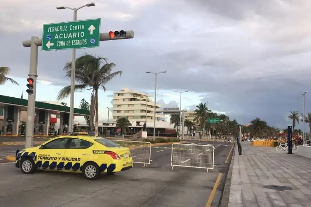 Imagen Habrá cierre de vialidades en Veracruz. Precaución