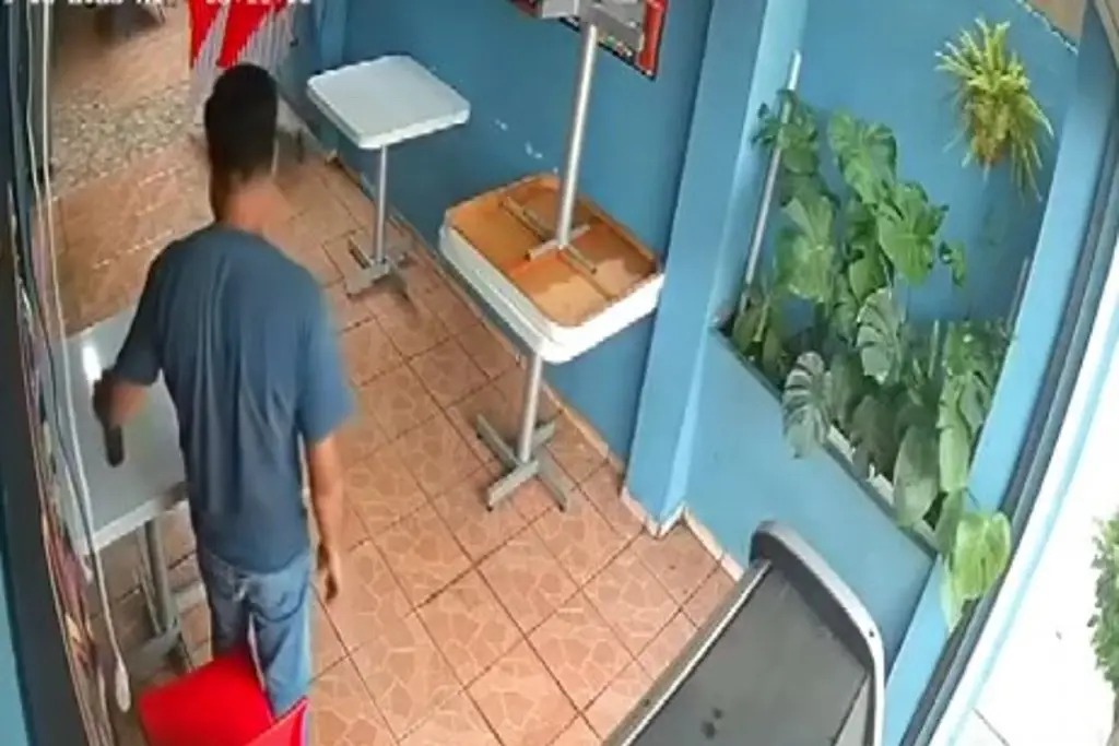 Imagen Reportan aumento de asaltos con arma de fuego en sur de Veracruz, como este (+Video)