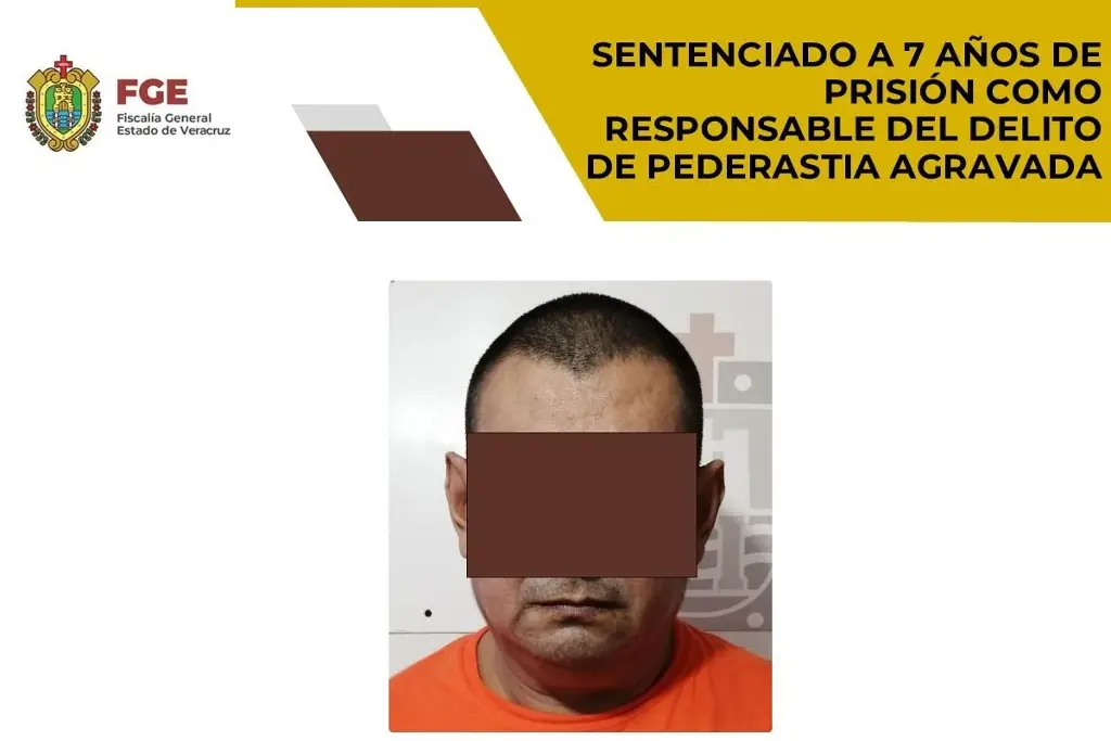 Imagen Lo sentencian a 7 años de cárcel por abuso sexual en el puerto de Veracruz