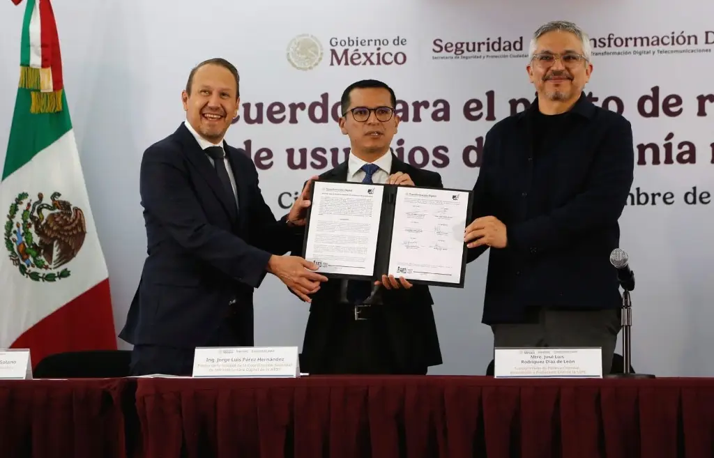 Imagen Inicia prueba piloto para el registro de usuarios de telefonía móvil en México 