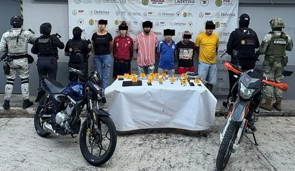 Detienen a robacables del fraccionamiento Reforma en Veracruz