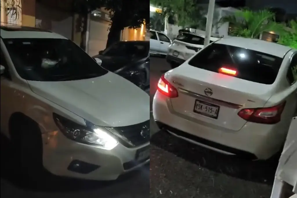 Imagen Mujer choca varios autos, una moto y una casa en Boca del Río (+video)