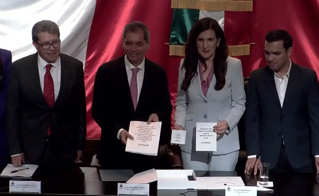 Imagen Hacienda entrega Paquete Económico 2026 al Congreso de la Unión