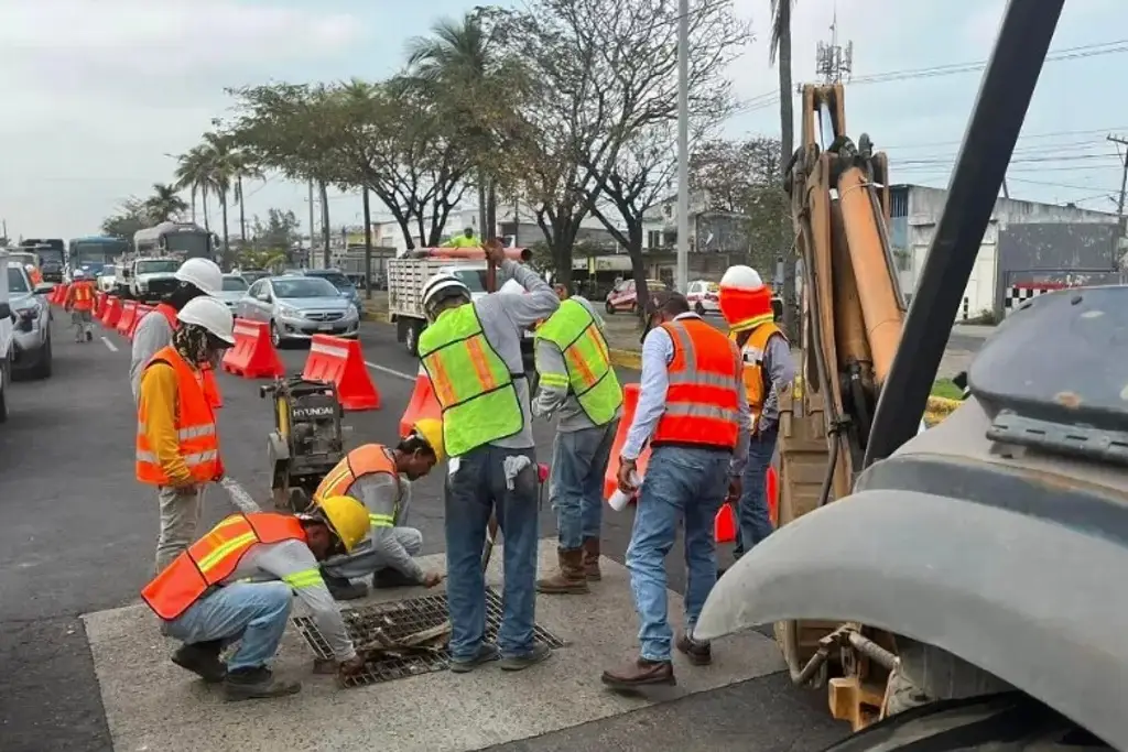 Imagen ¿Cuándo retoman obra de avenida Miguel Alemán en Veracruz?