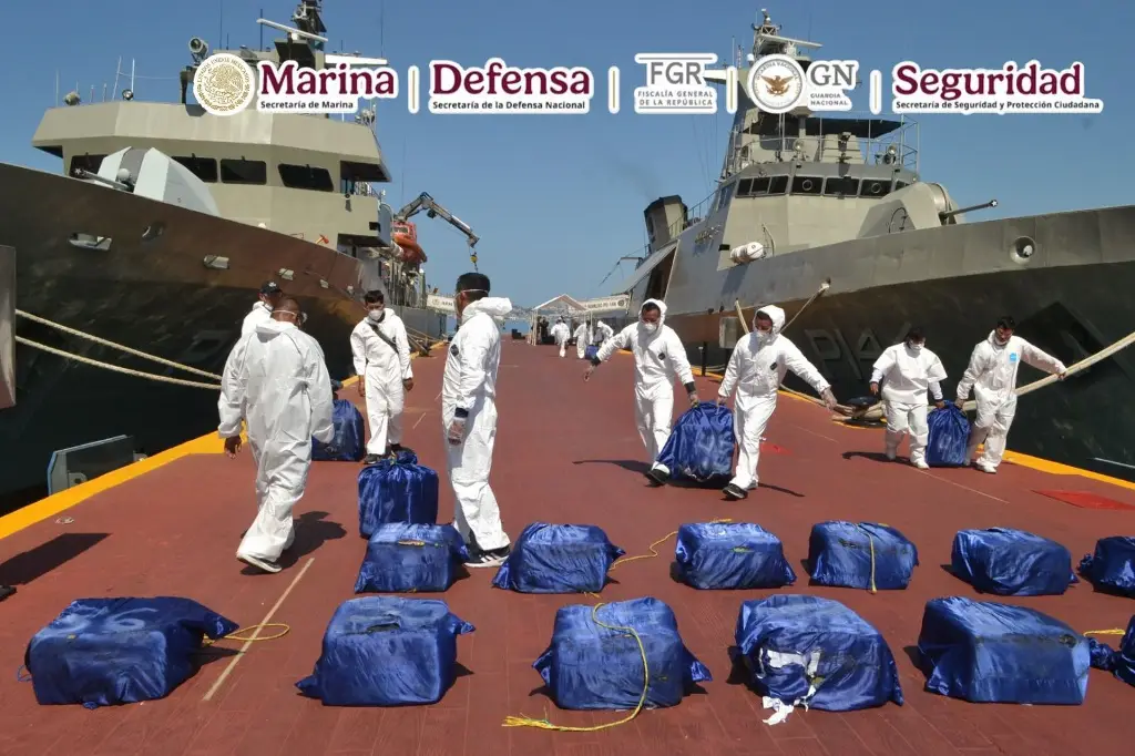 Imagen Así evitaron que más de 3,200 millones de dosis de droga llegaran a jóvenes