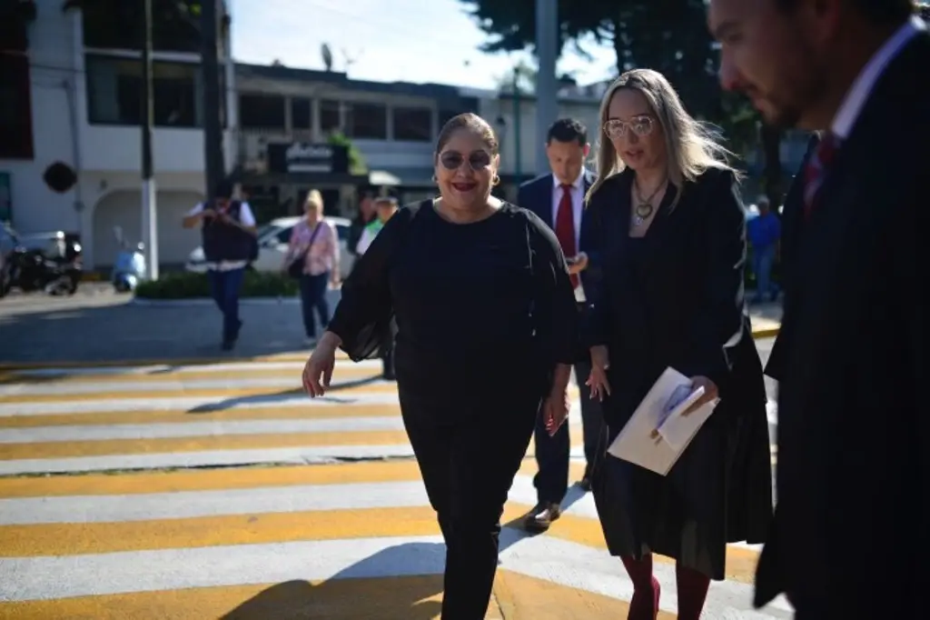 Imagen Sección 32 pretende imponer a SEV institución bancaria para pagos: Claudia Tello