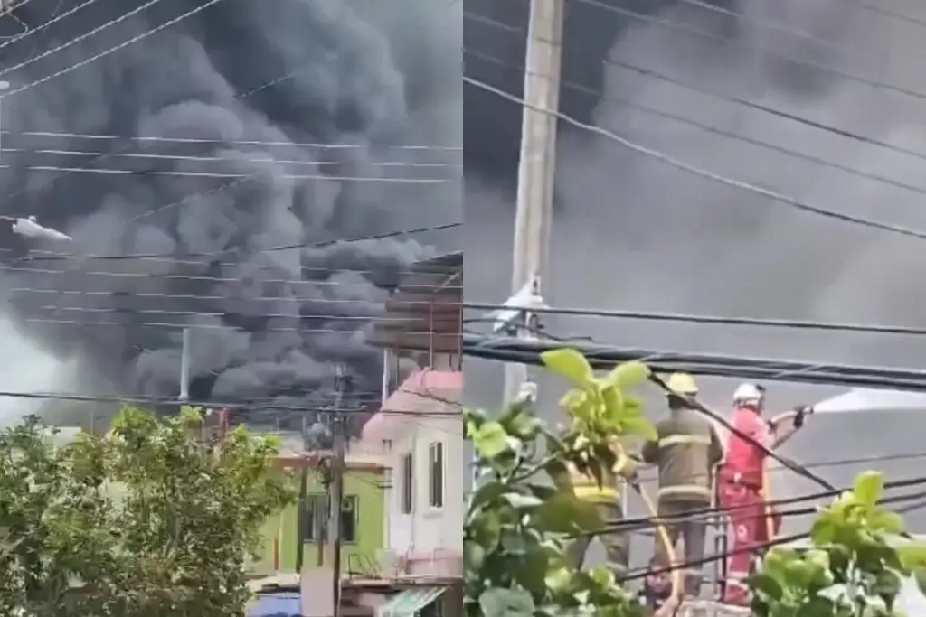 Imagen Reportan 2 lesionados por incendio en tienda departamental en Las Choapas (+Video)