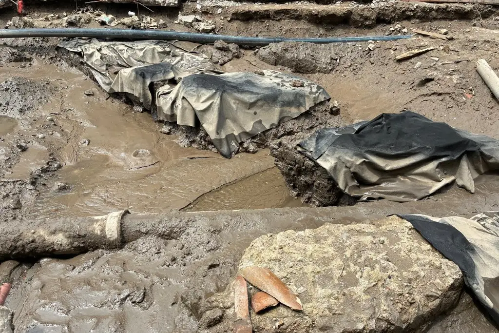 Imagen Libera el INAH zona de vestigios hallados en el centro de Veracruz; ¿Quedarán sepultados?