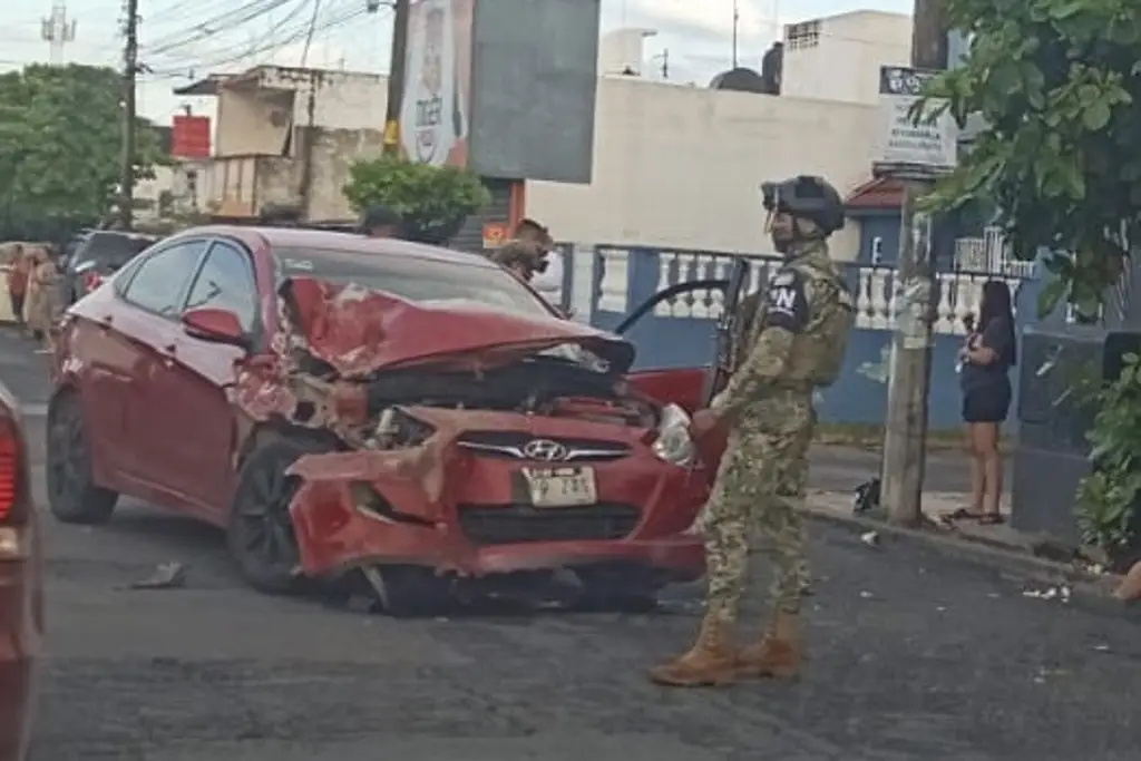 Imagen Fuerte accidente en Río Medio, Veracruz