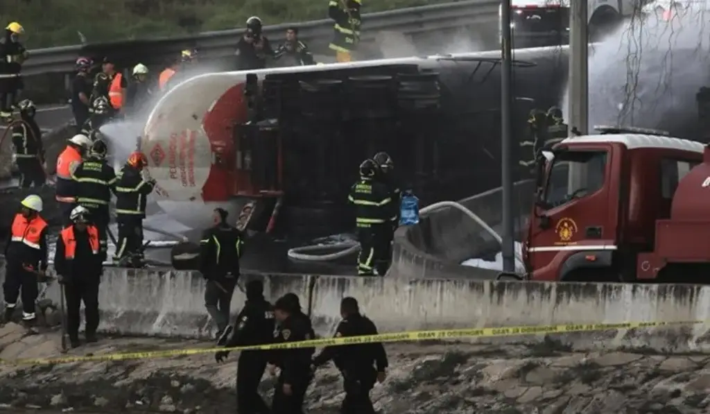 Imagen Pipa que explotó en CDMX provenía del norte de Veracruz, revela fiscalía capitalina
