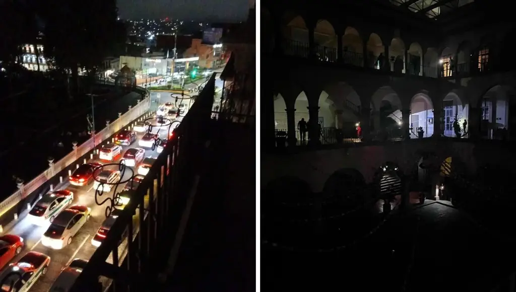 Imagen Explosión de transformador deja a oscuras el centro de Xalapa por más de dos horas