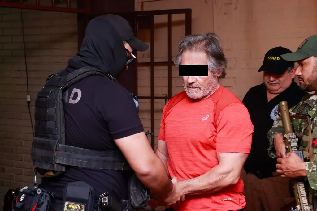 Imagen Hernán ‘N’ llega a México; será trasladado al Altiplano