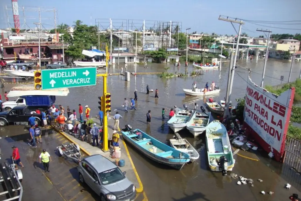 Hoy se cumplen 15 años de la avenida de agua que inundó Veracruz-Boca del Río-Medellín