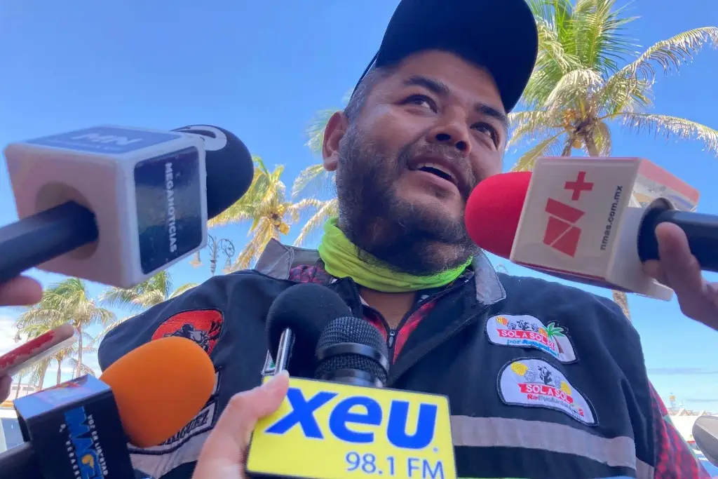 Imagen El casco es lo que te salva la vida: Motociclista da recomendaciones para evitar accidentes letales