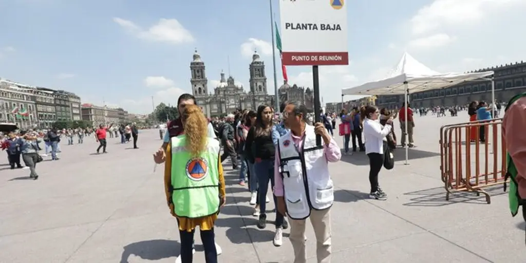 Imagen Así se vivió el Simulacro Nacional 2025 en CDMX (+Video)