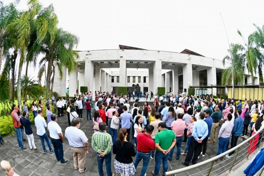 Imagen Así participó el Congreso de Veracruz en Simulacro Nacional de Sismo 