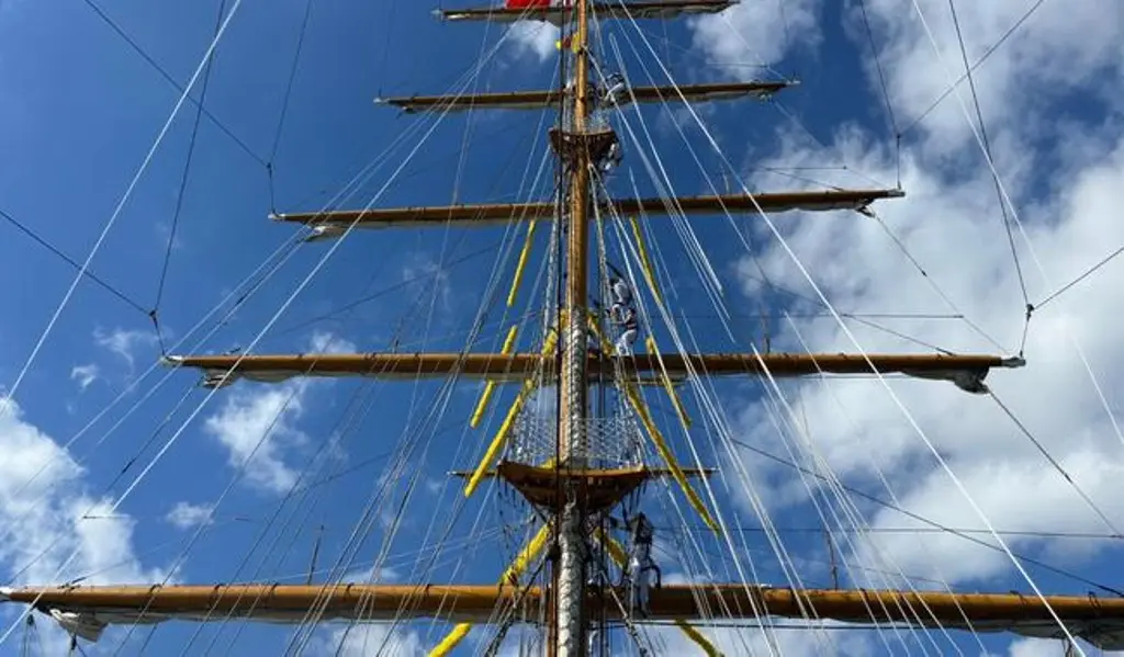 Imagen Buque Escuela 'Cuauhtémoc' regresa a Nueva York tras pruebas de aceptación en el mar