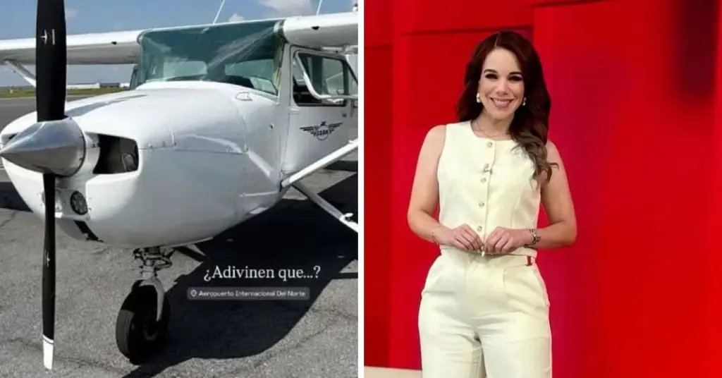 Imagen 'Adivinen qué', última publicación de conductora Débora Estrella antes de accidente aéreo