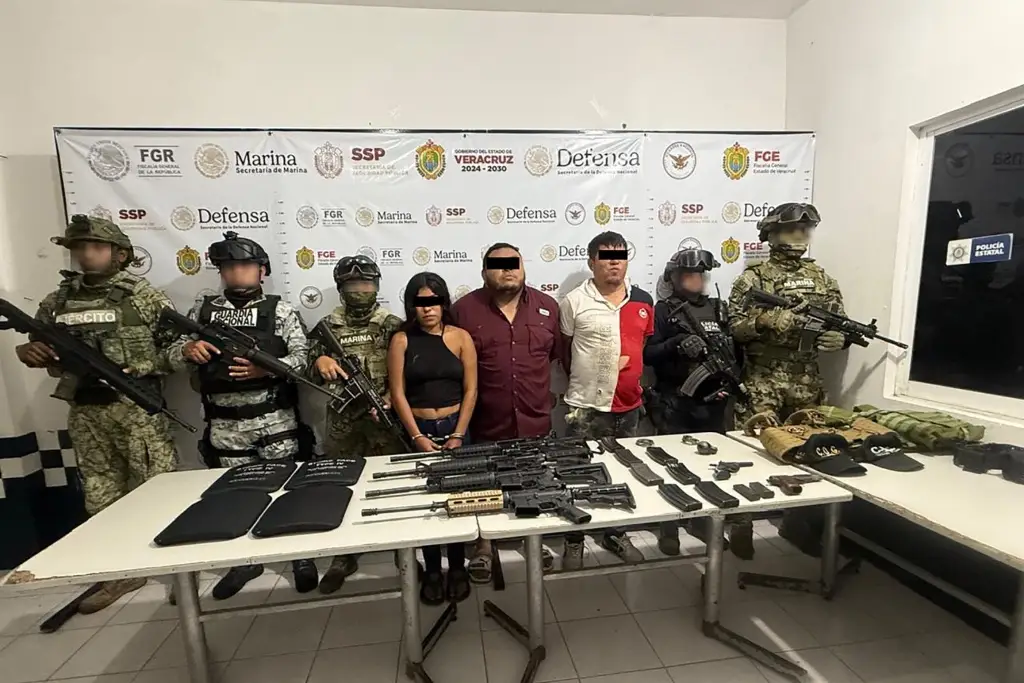 Imagen Detienen a cuatro personas tras cateos en la zona norte de Veracruz