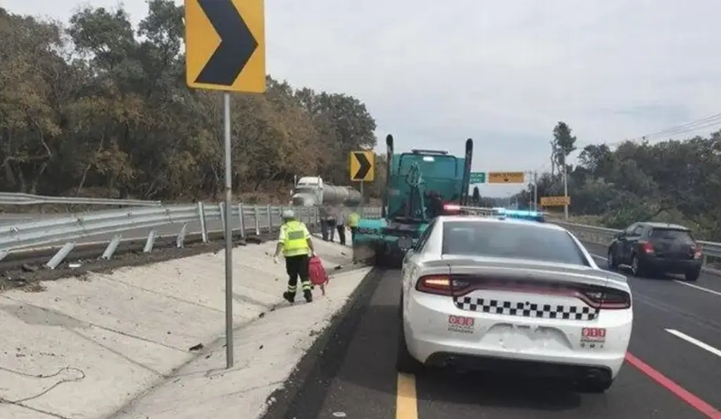 Imagen Deja 6 lesionados accidente en la autopista Poza Rica-Cardel