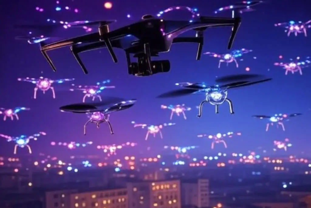 Imagen Ranking 2025 de las compañías de espectáculos de luces con drones más deslumbrantes del mundo