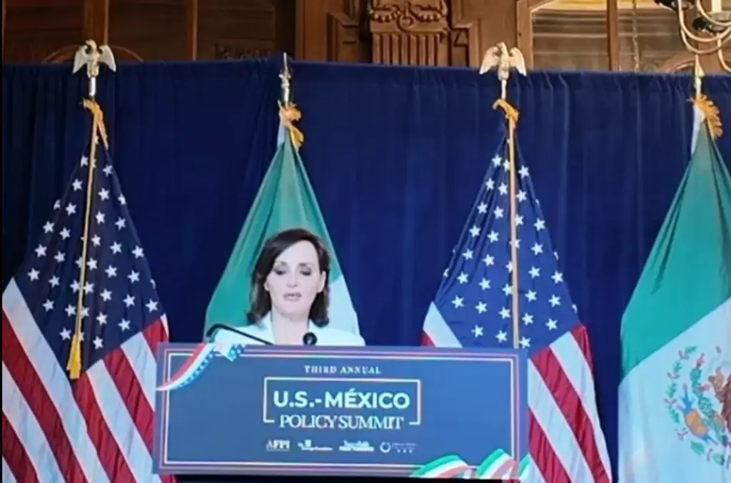 Imagen Lilly Téllez denuncia en Washington presunta colusión del gobierno mexicano con cárteles