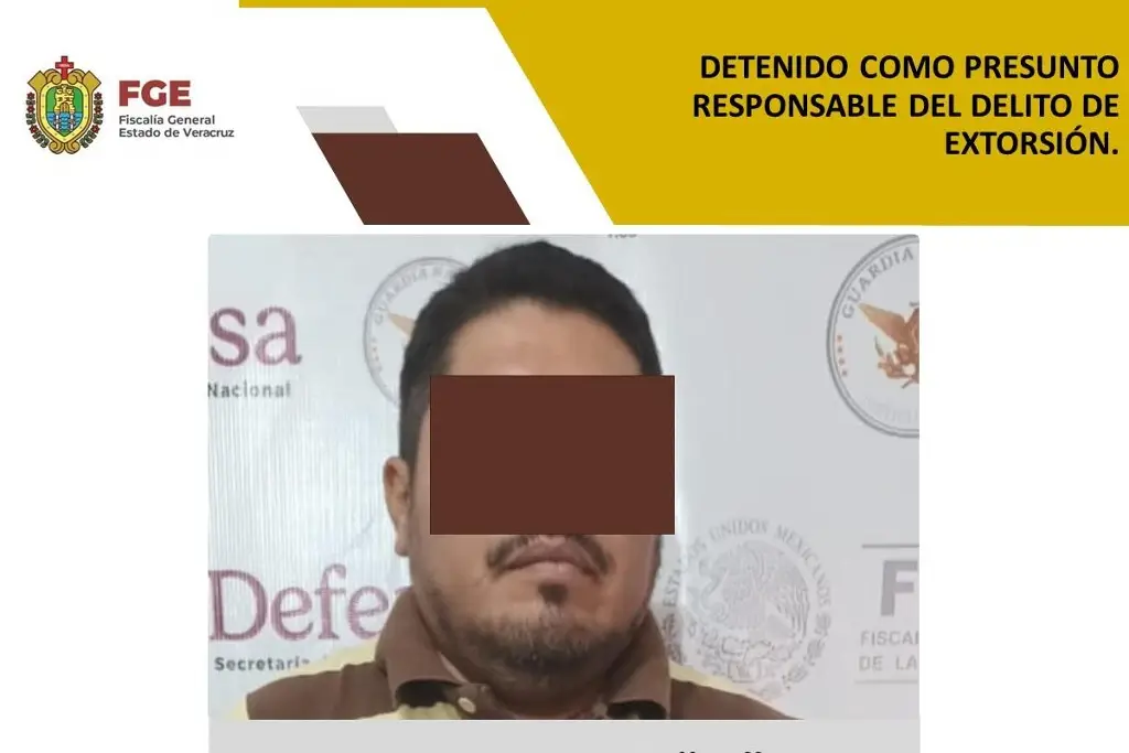 Imagen Detienen a hombre al norte de Veracruz; de esto lo acusan 