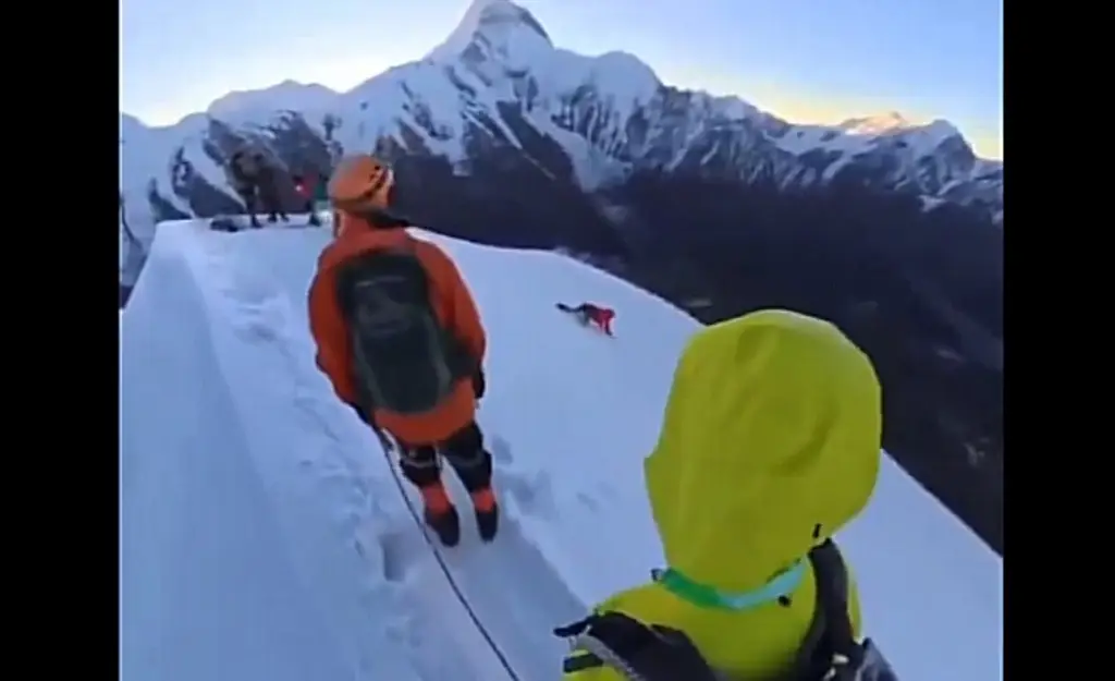 Imagen Alpinista muere tras caer 200 metros por tomarse una selfie (+Video)