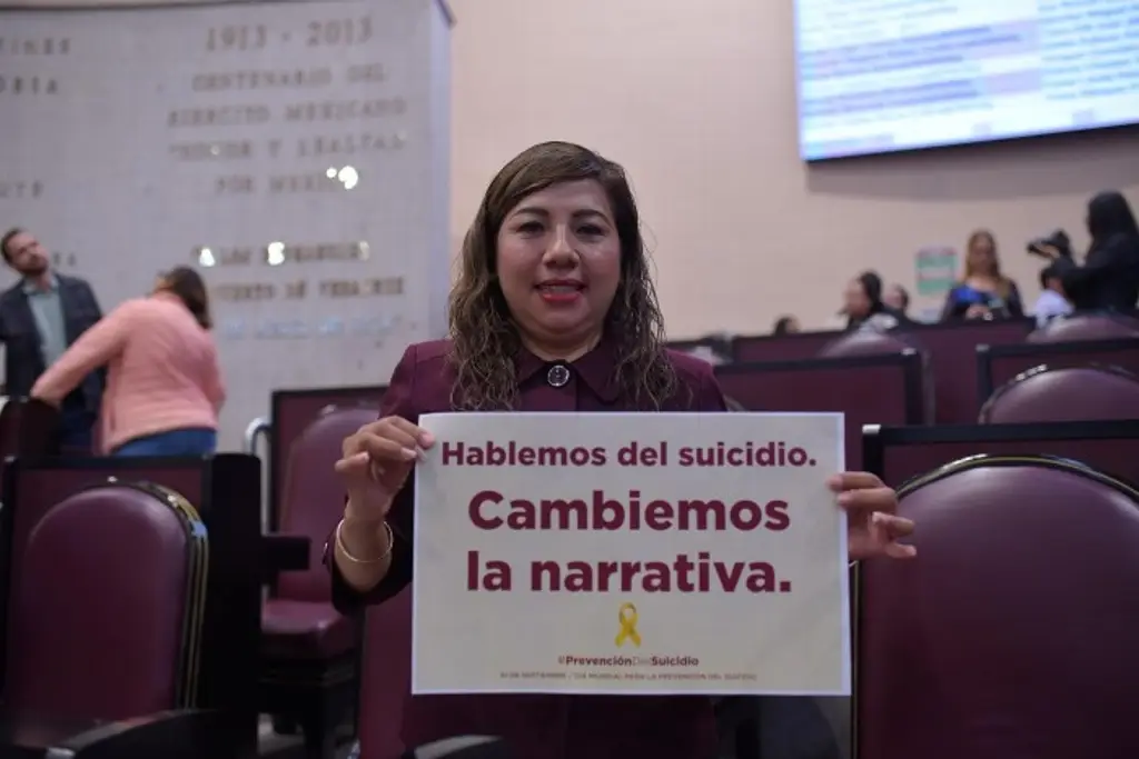 Imagen Diputada propone fortalecer en escuelas acciones para prevención del suicidio en Veracruz