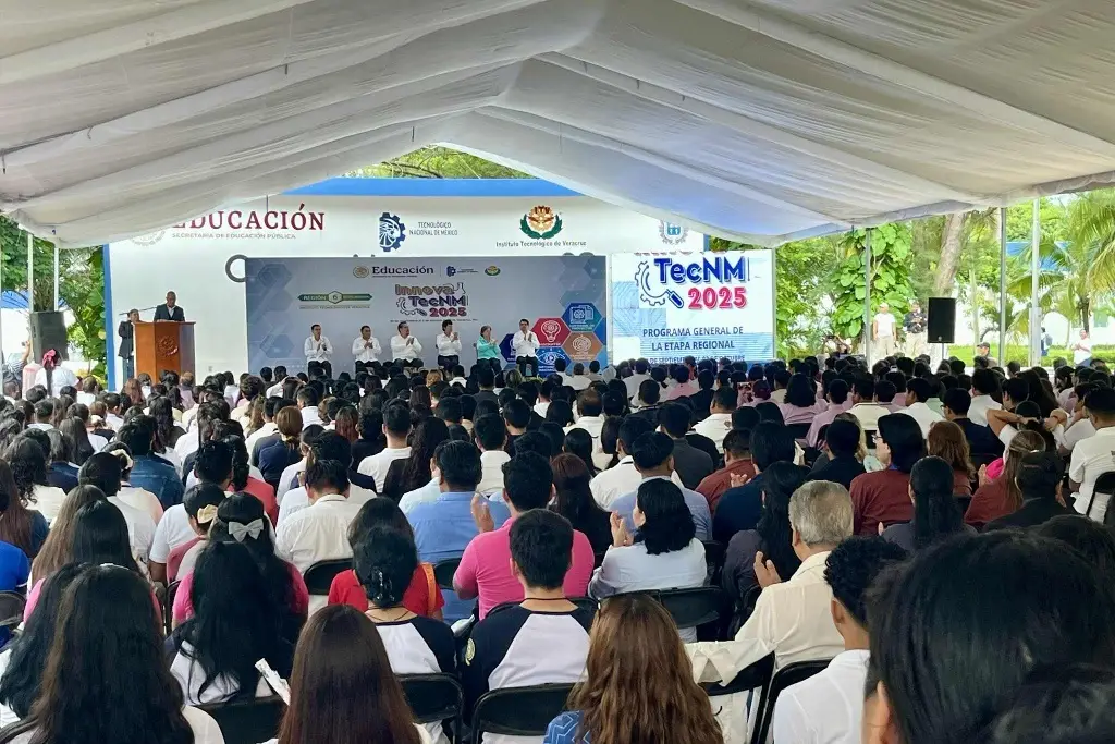 Imagen Jóvenes de cuatro estados presentan proyectos en el Instituto Tecnológico de Veracruz